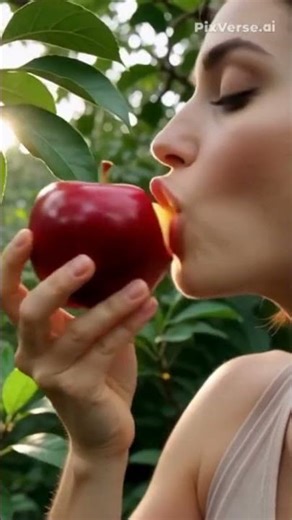 Crazy Jungle Apple Eating Challenge 🍎🐒#AIvideo #AppleCrunch #junglelife