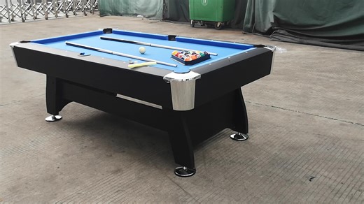 7 Feet Billiard Pool Table with Automatic Ball Return Includes Billiards Accessory Durable Club and Family Pool Table Game