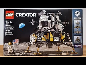 LEGO Creator Expert 10266 NASA Apollo 11 Lunar Lander (2019) SPEED BUILD