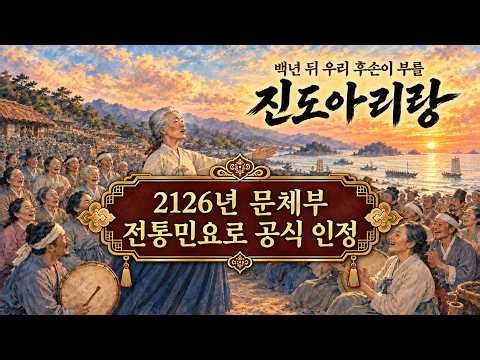 [민요] 2126년 문체부 '전통 민요'로 공식 지정 | ‘진도 아리랑’