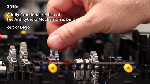 2000-Year-Old Computer Remade in Lego