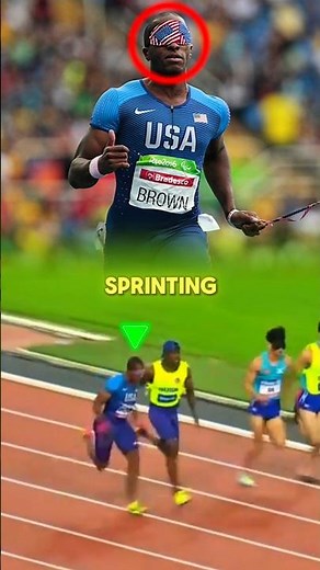 Blind Sprinter Had Perfect Running Form 🤯💪