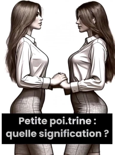Une femme avec de petits s.eins signifie que SON… voir plus 👇 💬 | Soutien aux Pompiers & FDO