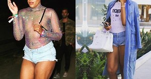 EJ Johnson điệu đà trên thảm đỏ