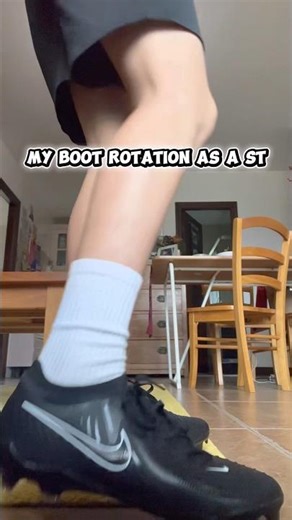 My boot rotation as a striker👍