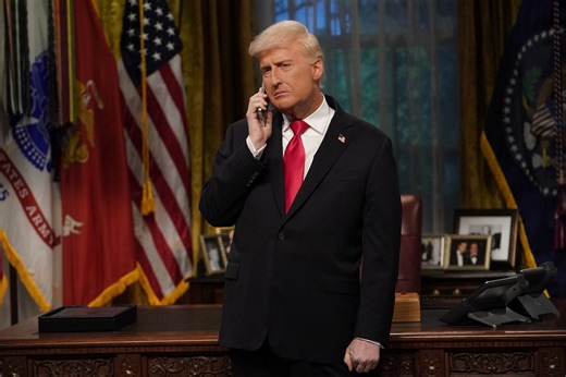 President Trump Calls Melania, Tiger Woods & Pete Hegseth in SNL's April 11 Cold Open