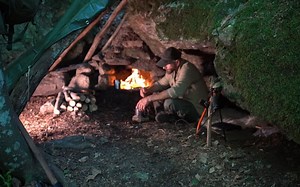 【GR露营】我的秘密野外庇护所 BUSHCRAFT GR