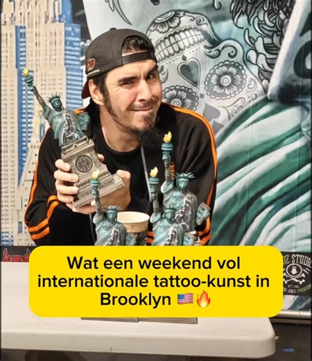 18 reactions | Wat een weekend vol internationale tattoo-kunst in...