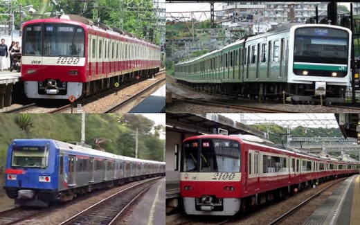 【西门子唱歌VVVF】4种唱歌电机列车VVVF对比！！