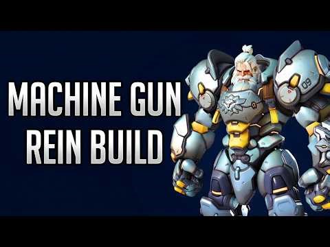 Machine Gun Reinhardt: The Highest DPS Tank Build in Stadium Overwatch
