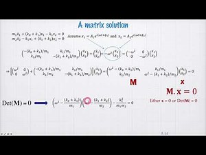 13-1 - A matrix solution for normal modes (1201 part 2)