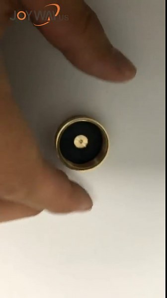 Joywayus 4Pcs Solid Brass Refill Propane Bottle Cap Universal for All 1 LB Gas Tank Cylinder Sealed Protect Cap