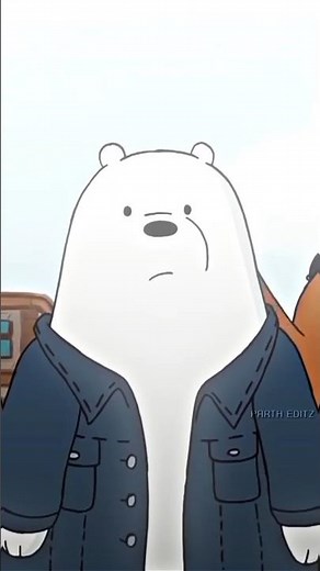 Ice Bear Sigma Edit 🗿 | Gigachad Theme Ft. We Bare Bears (Ice Bear) #shorts