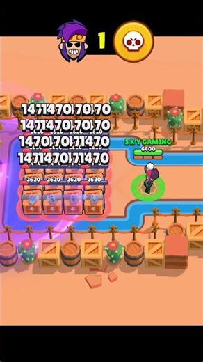 How many super need to break all boxes #shorts #brawlstars