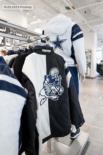 #CowboysNation Starter Jackets to conquer football weather😮‍💨🥶🔜 Score these styles in stores only ➡️ dcps.co/Stores | Dallas Cowboys Pro Shop