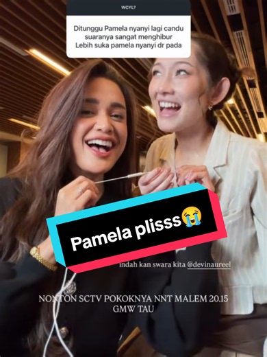 Pamela nyanyi Wajah Cinta Yang Lain - cuplikan pamitan
