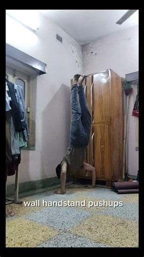calisthenics transformation | homeworkout | handstand pushups | handstand
