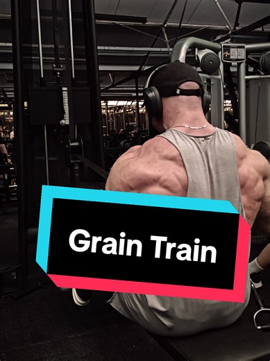 Back day - Grain train condition #lean #diet #shredded #fyp #gym