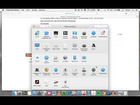 How to install soundflower in El Capitan and connect it with audicity