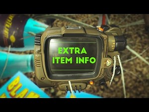 Extra Item Info - Fallout 4 Mod Feature