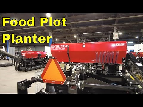 Food Plot Planter for Small Tractor / Plotters Choice by Kasco MFG.