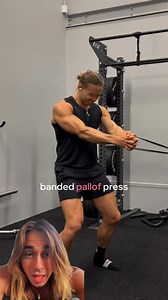 6.7K views · 80 reactions | Standing Banded Pallof Press | Elastaboy | Facebook