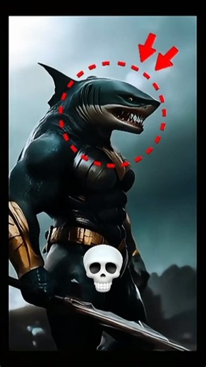 Shark With Human Body?! You Won’t Believe This 😳 #shorts #danger