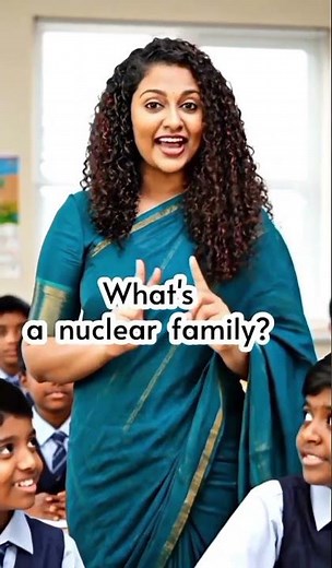 Nuclear Family vs Extended Family – Easy Explanation for Kids #KidsLearning