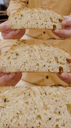 38K views · 339 reactions | Everything bagels as an easy no-knead bread? Count us in! https://bakewith.us/nkebyt | King Arthur Baking Company | Facebook