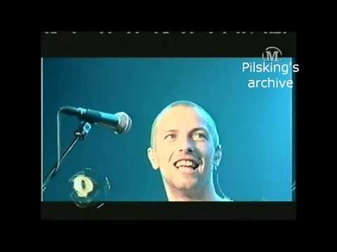 Coldplay - Hunting High and Low (A-ha cover, Live in Norway, 2001, pro-shot)