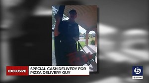 Story of the Day--An 89-year-old pizza delivery guy got his own surprise delivery from some regular customers, who didn't want to see him work so hard. Kindness Matters! | Deanie Wimmer KSL
