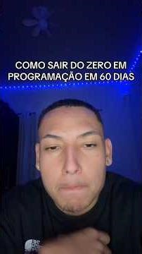 Como sair do zero em programações em 60 dias ￼ #blackbox #dev #fy #programming #ia #ti #program