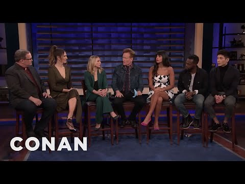 The Cast Of "The Good Place" Are Leading More Ethical Lives | CONAN on TBS