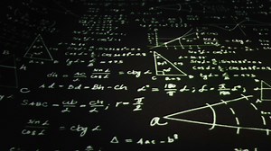 Science Calculation Physics Math and Chemisrty Formulas Background