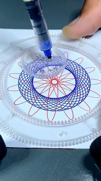 驚異のスピログラフデザイン 🌟 心を奪うアートの世界 Spirograph #ArtDesign #CreativeArt #JapaneseArt #ViralDesigns