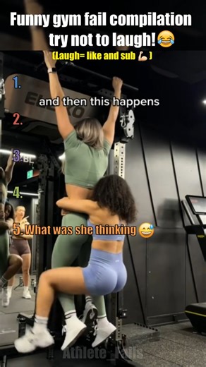 Funniest gym compilation | Try not to laugh! 😂 #gymfails