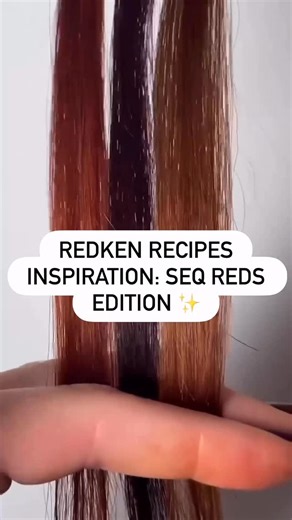Redken on Instagram: "Prepare to be captivated by these stunning Shades EQ red hair color swatches 😍 brought to life by @thesavvytouch 🇺🇸 Which of these vibrant showstoppers are you dreaming of recreating next? Share your pick in the comments below. 👇 #RedkenRecipe"