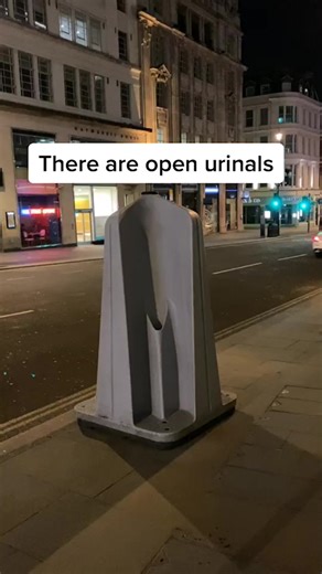 Open Urinal Seine in London
