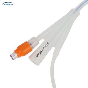 [Hot Item] Silicone Foley Catheter with Temperature Sensor Probe for Urology Use