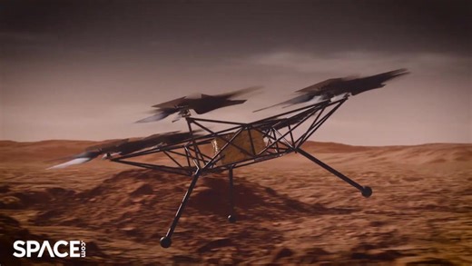 Mars chopper concept revealed by NASA for red planet exploration