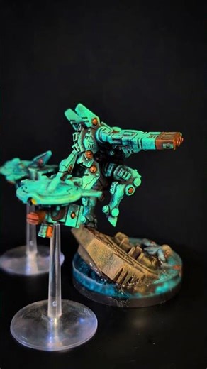 Custom Commander Shadowsun! Simple head swap and customisation that you can do! #warhammercommunity