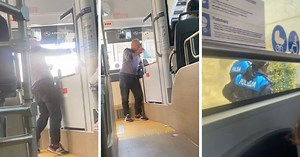 Watch: Passenger Assaults And Insults Bus Driver In Paola As Police Called In