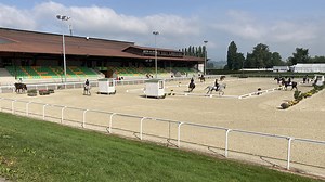 Find out when the British riders do their dressage at the European Eventing Championships