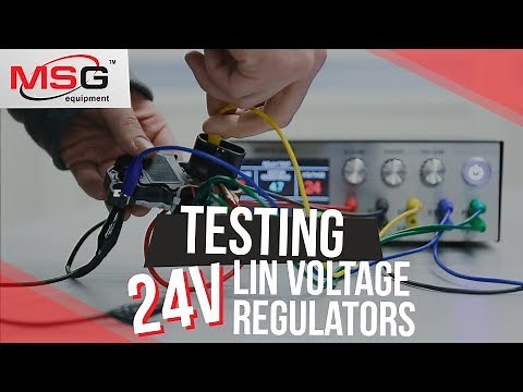 Tester for voltage regulators MS012 COM