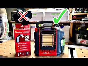 DITCH the stove fan! Mr. Heater fan has better performance and SAFER! * not sponsored*