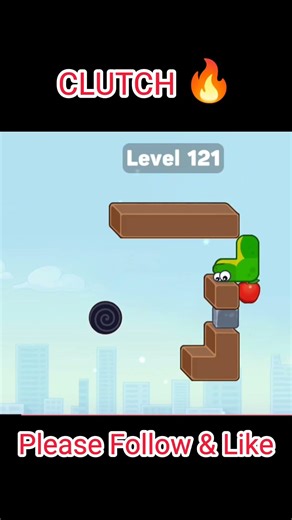 Level 121 Almost Made Me Quit 😭🔥 #snakepuzzle #gaming #games #gamingshorts