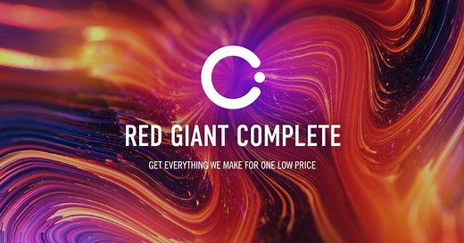 Red Giant Complete、日本国内最安値で提供中 - フラッシュバックジャパン