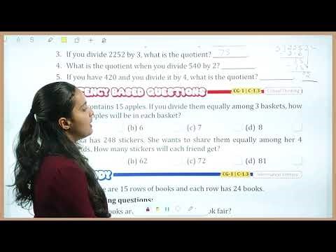 Maths Class 4 | Chapter 5 – Exercise