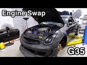 G35 Engine Swap [ VQ35DE RevUp ]