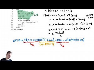 Probabilistic Analysis 7 - Conditional Recursion